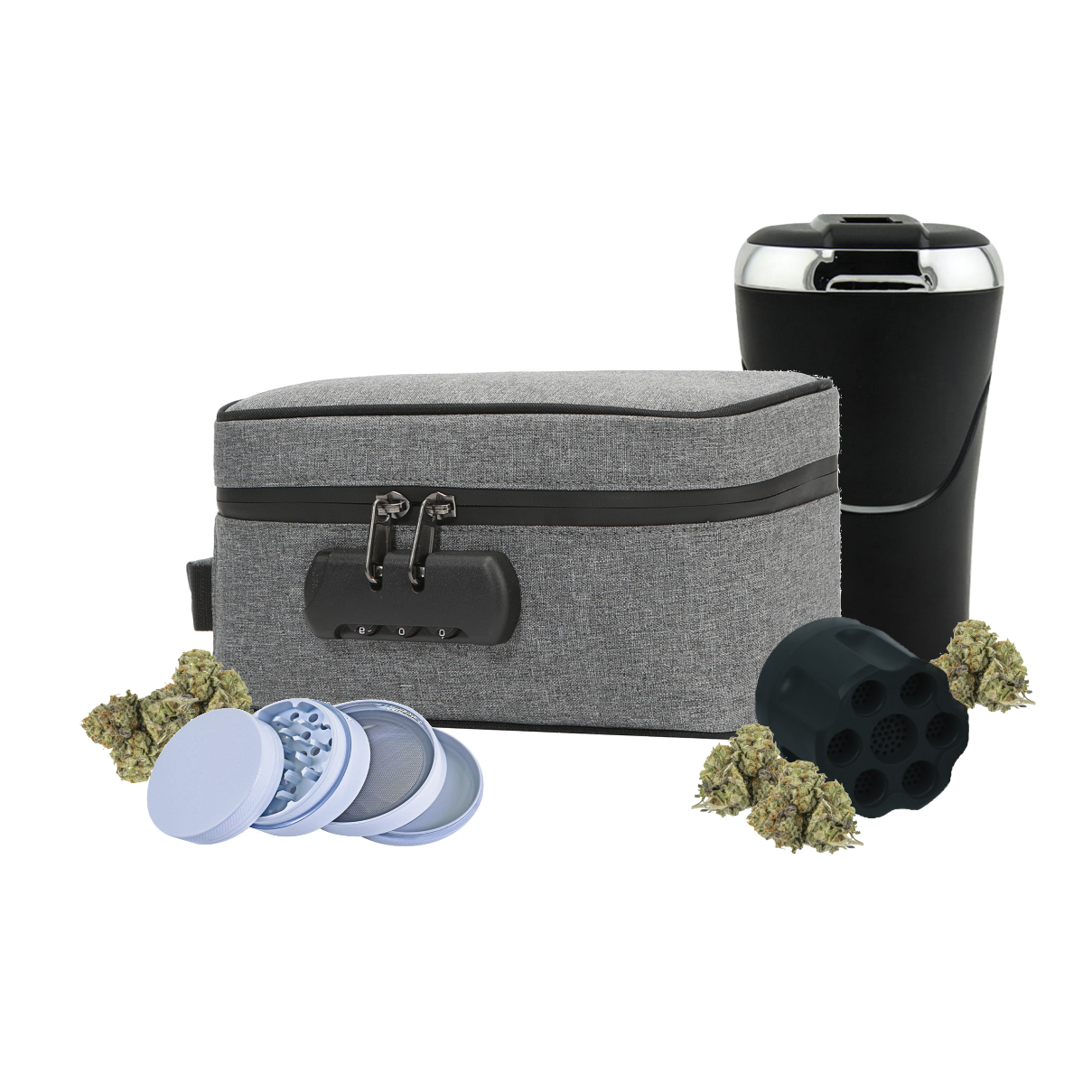 Lockable Cannabis/Weed Storage Box, Gifts for Potheads and Stoners